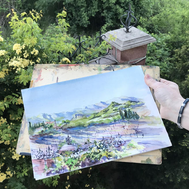 12 мая — бесплатный мастер-класс по рисованию «Весенний сад. Наброски и зарисовки» в «Аптекарском огороде»